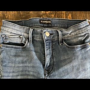 Express Mid Rise Legging Jeans